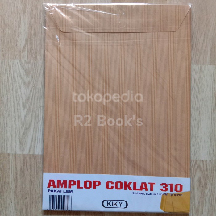 

Terlaris Amplop Coklat 310 Kiky Isi 10 Bergaransi