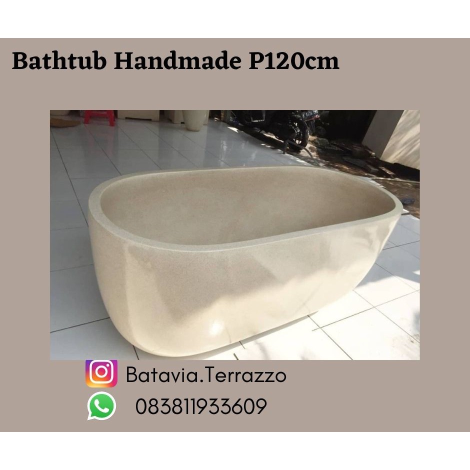 Bathtub Terazzo Mewah P120