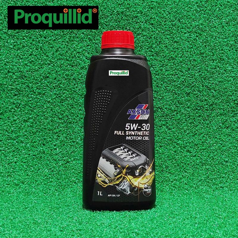 AXSON LUBE FULL SYNTHETIC ENGINE OIL SAE 5W-30 API SN/CF 1 L OLI MESIN MOBIL BENSIN FULL SINTETIS 5W