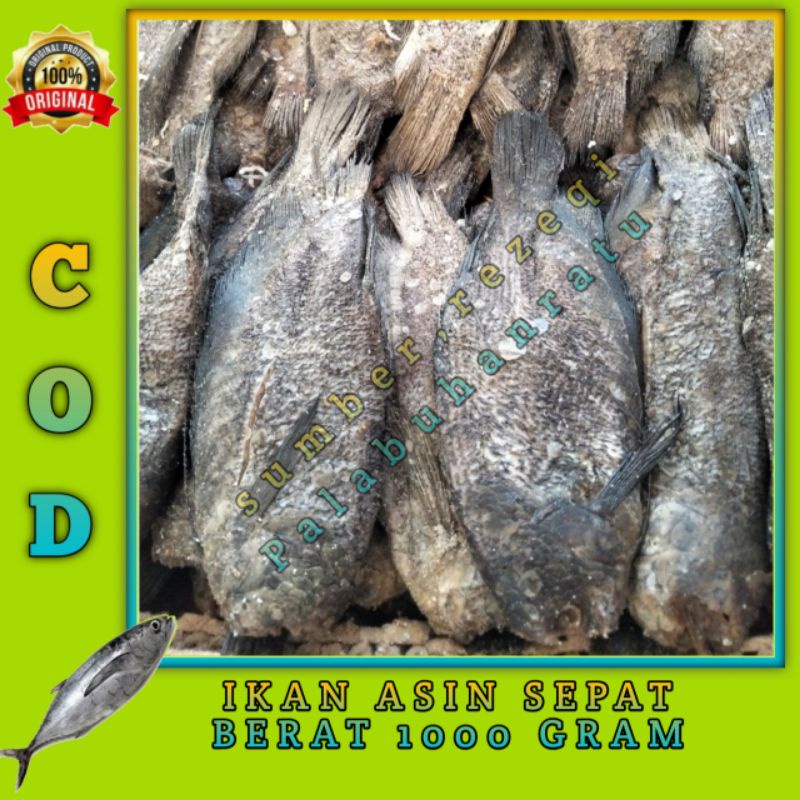 

IKAN ASIN SEPAT BESAR BERAT 1 KG