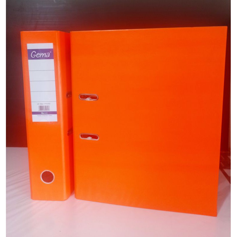 

Ordner Orange Folio 75 MM PVC TEBAL PROMO MURAH