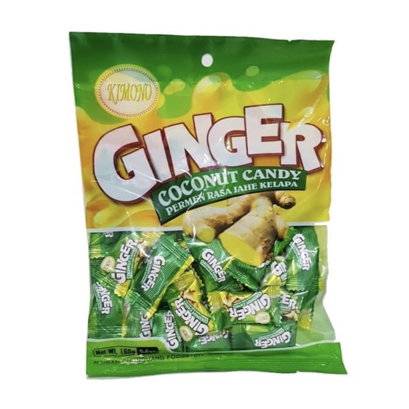 

KIMONO GINGER COCONUT CANDY /PERMEN JAHE RAS KELAPA ⭐