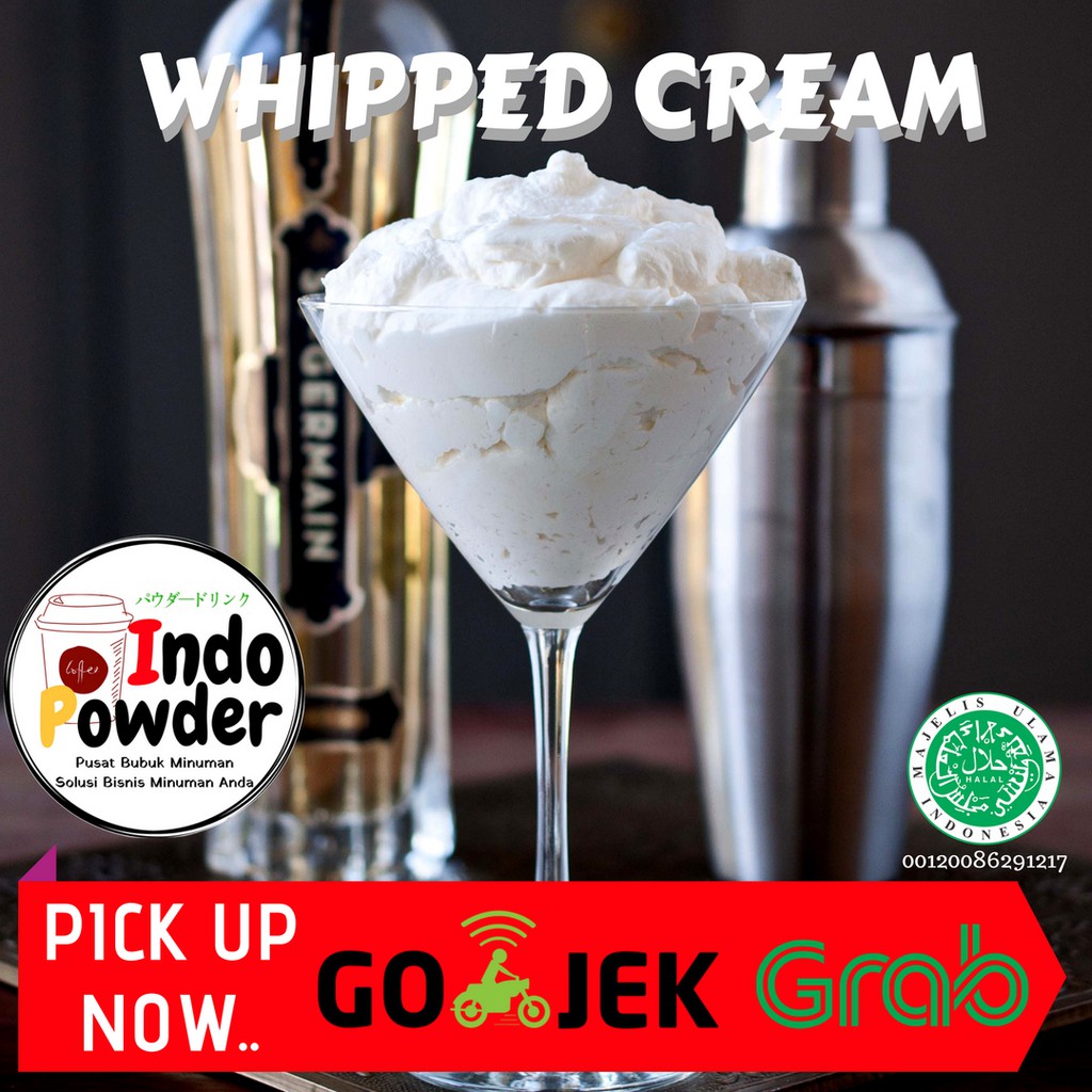 ELEVEN - WHIPPED CREAM 1 Kg / Bubuk Whipped Cream / Topping Whipped Cream