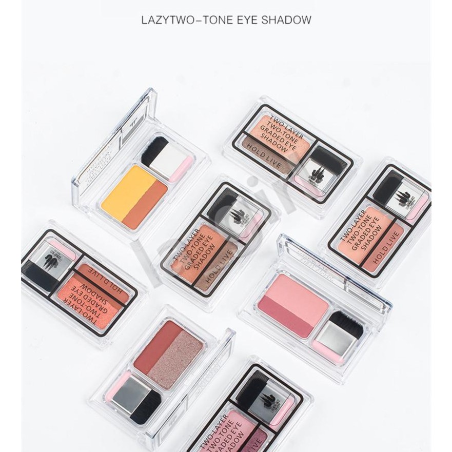 HOLD LIVE Two-Layer Two-Tone Graded Eyeshadow 0.11oz/3g