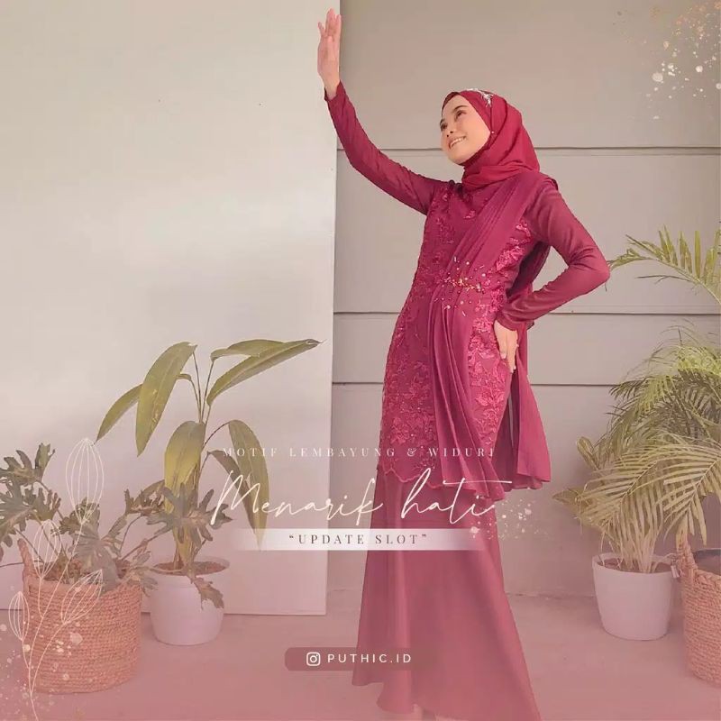 GAUN WISUDA MUSLIMAH ANGGUN - DRESS MUSLIMAH - DRESS KONDANGAN DUYUNG