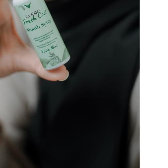 AVERO Fresh Cool Mouth Spray - Parfum Mulut, Pengharum Mulut & Penyegar Mulut