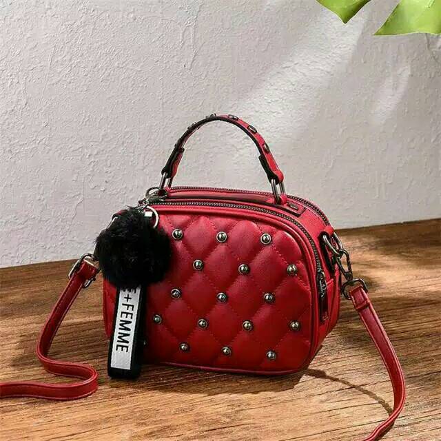 Tas Selempang Wanita - Tas wanita fashion Marbell kulit sintetis BISA COD