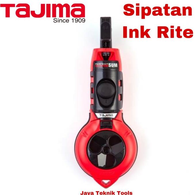 

Sipatan Tajima Ink Rite 10m Marking Tool Alat Auto Rewind Jepang Merah