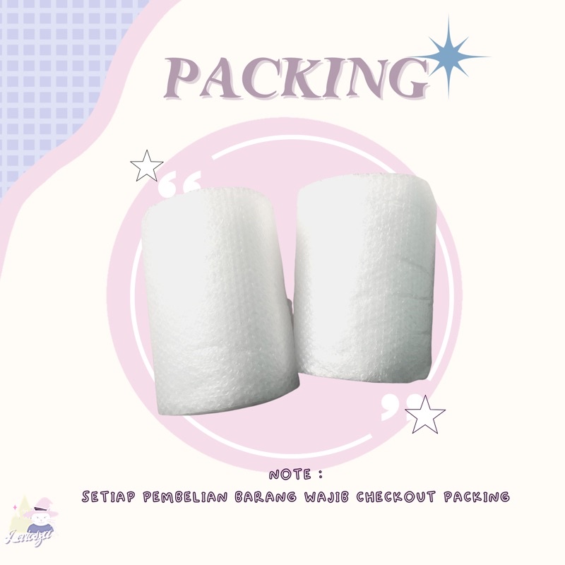

Packing bubblewrap [BACA DESKRIPSI]
