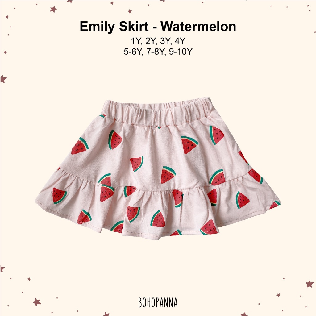 Bohopanna Emily Skirt | Rok Anak 1-10 tahun