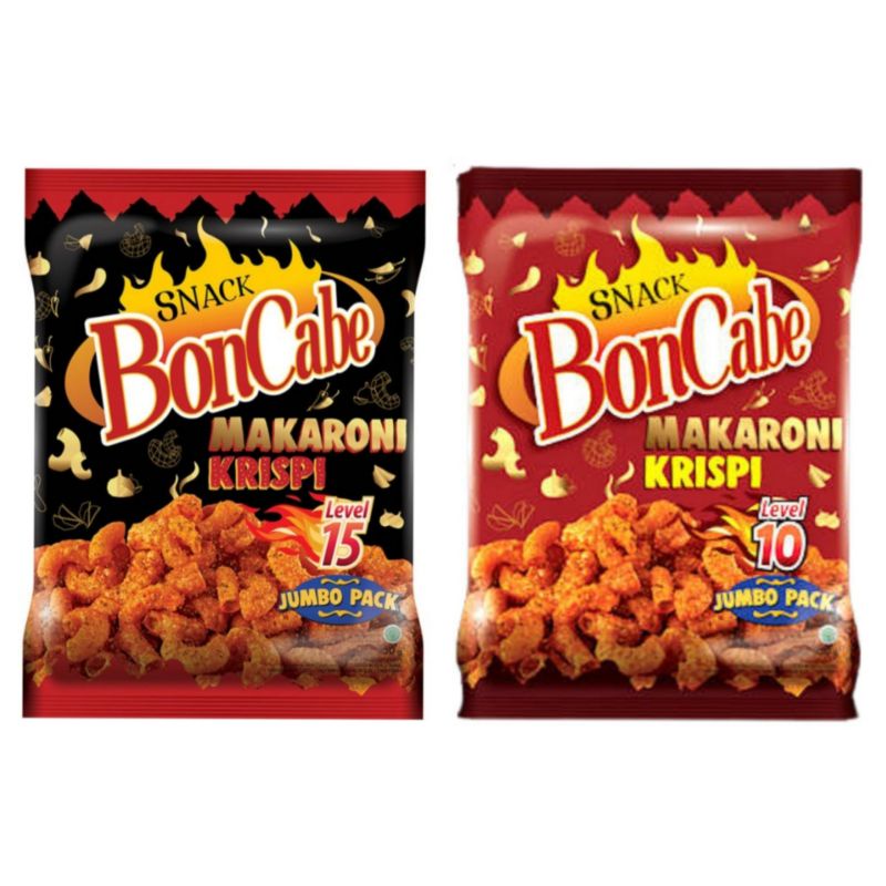 

BON CABE Spicy Macaroni Crispy 150gr - Snack BONCABE Makaroni Krispi Pedas