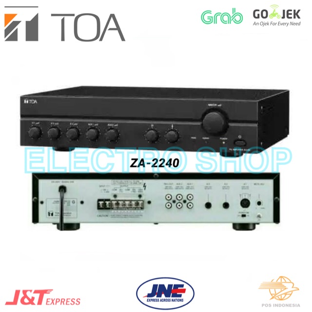 AMPLI TOA ZA 2240 240WATT ORIGINAL