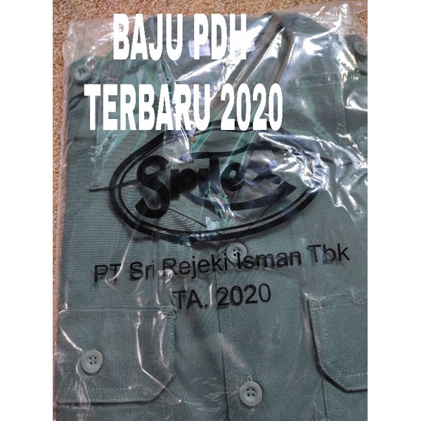 BAJU PDH TERBARU SRITEX/KEMEJA PDH TNI
