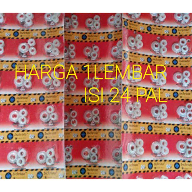 KARET SEAL LPG/KARET SEAL REGULATOR 1 LEMBAR ISI 24 PAK