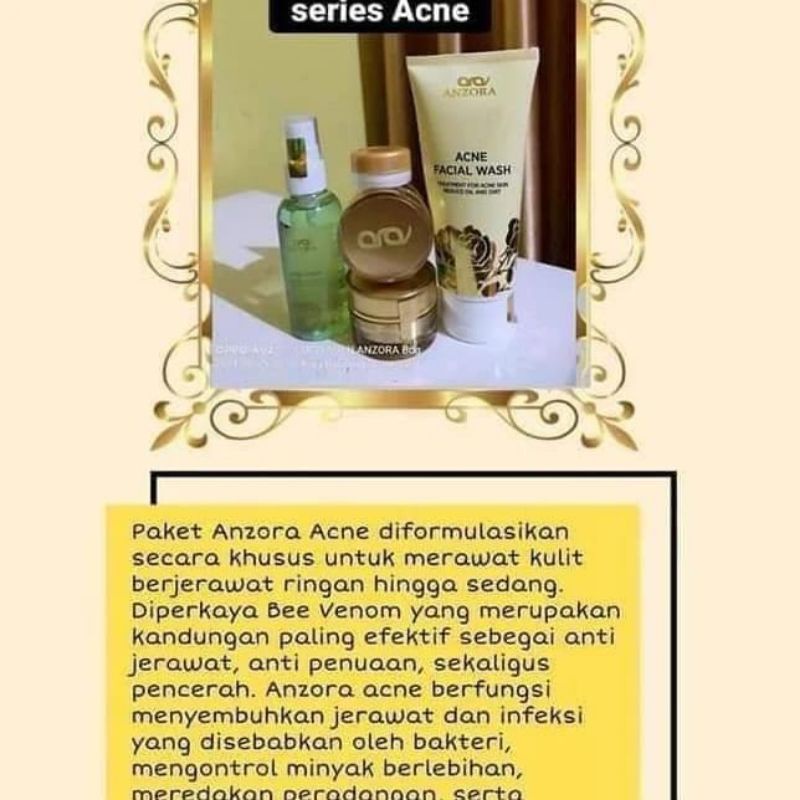 ANZORA SKINCARE/anzora glow/anzora BPOM