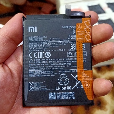 BATERAI BATRE BATTERY BM53 XIAOMI MI10T / MI 10T PRO ORIGINAL COPOTAN