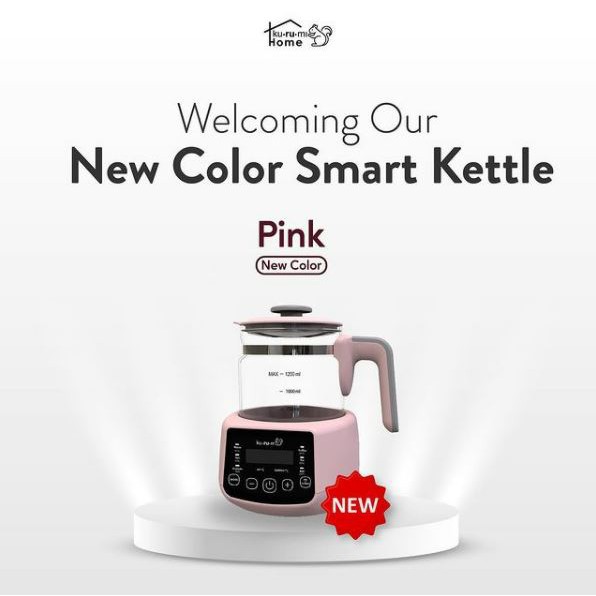 KURUMI Home Kettle KH 100 / Smart Kettle / Pemanas Air Elektrik