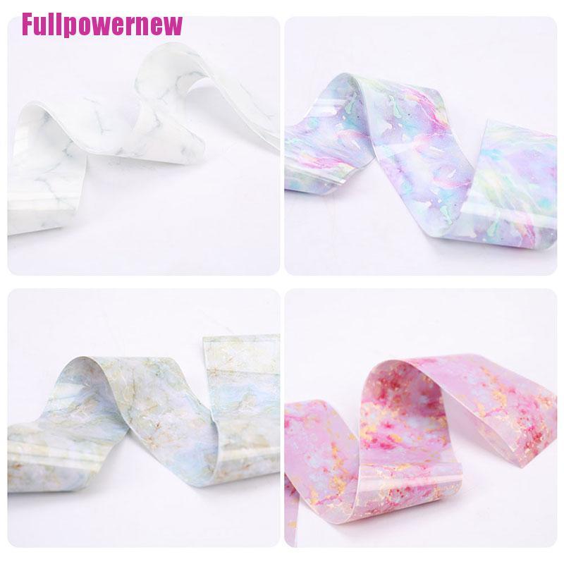 Stiker Foil Transfer Holografik Ukuran 100x4cm Untuk Nail Art / Manicure Diy