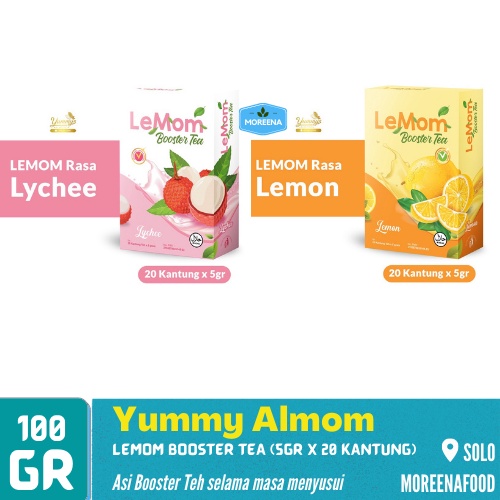 

LEMOM BOOSTER TEA RASA LEMON / LYCHEE