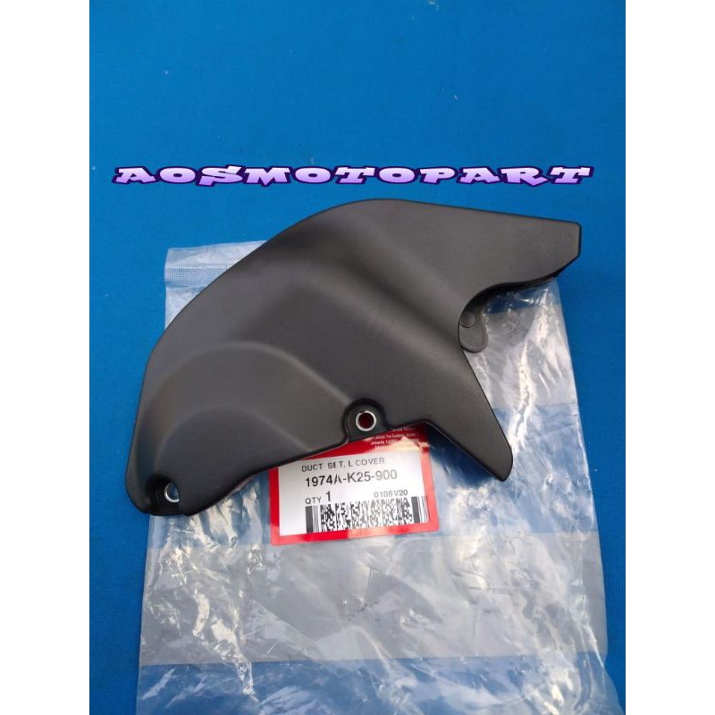 cover tutup bak cvt beat fi tahun 2012-2015 ORI HONDA AHM kodepart k25 - cover air duct beat fi