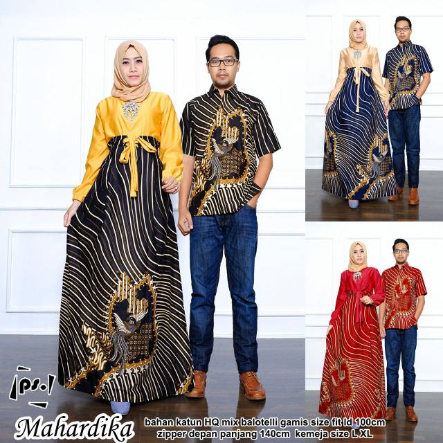 Sarimbit batik couple solo