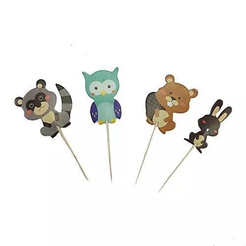 

CUTE ANIMALS 4 CHARACTER TOPER- CAKE TOPPER DEKORASI KUE ULANG TAHUN