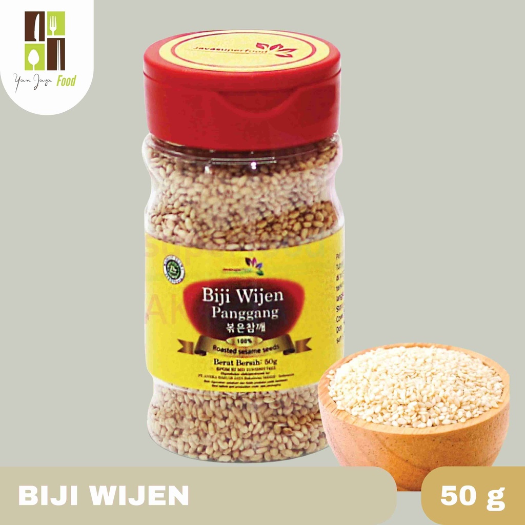 BIJI WIJEN PANGGANG SESAME SEEDS ROASTED 50 GRAM