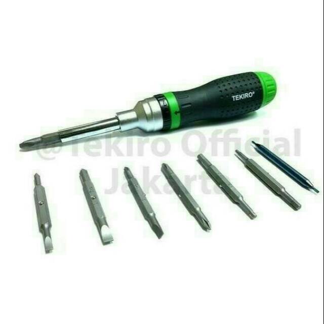 Tekiro Obeng Rachet 19In1 - Obeng Rachet Tekiro 19In1 TEKIRO ORIGINAL