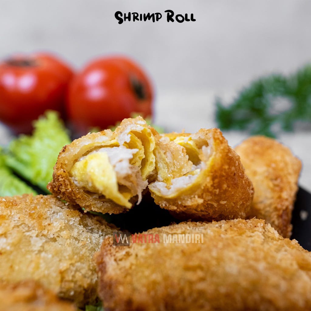 

Frozen Homemade Shrimp Roll / no MSG / no Pengawet