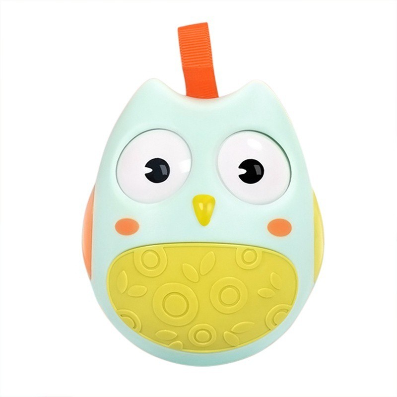 Mainan Boneka Tumbler Print Kartun Hewan Burung Hantu Untuk Anak
