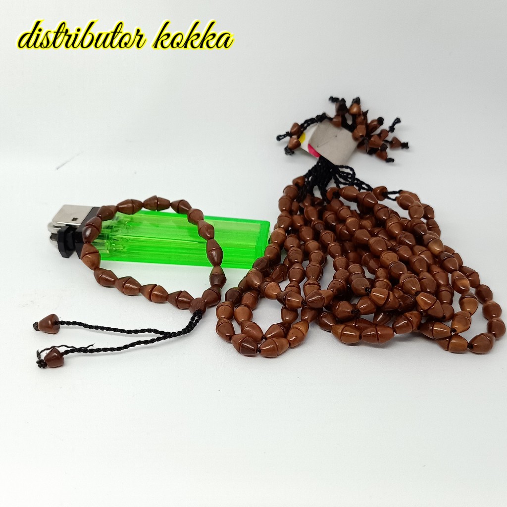 ( SUPER MURAH ) Harga grosir 10 pcs gelang Kokka kaukah tangkup coklat