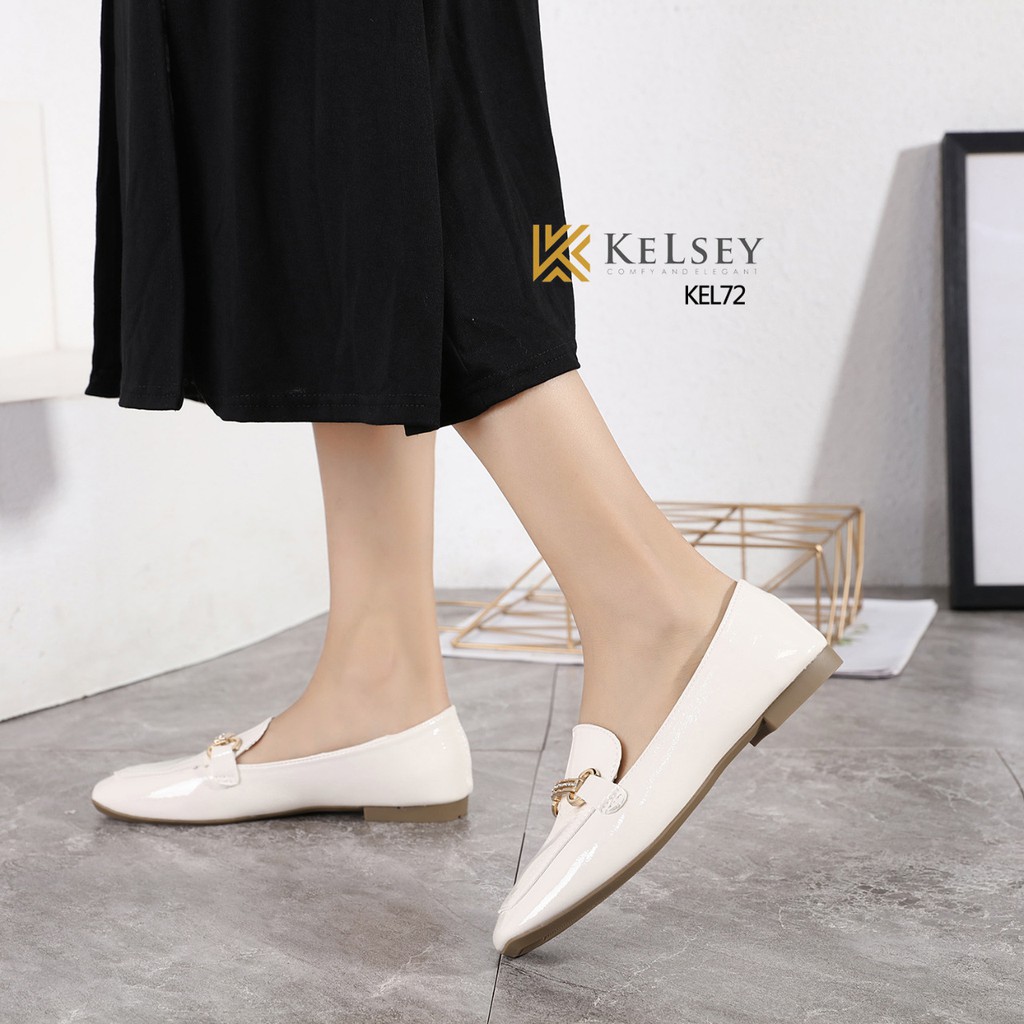 Kelsey Flatshoes Docmart Loafer Sepatu KEL72