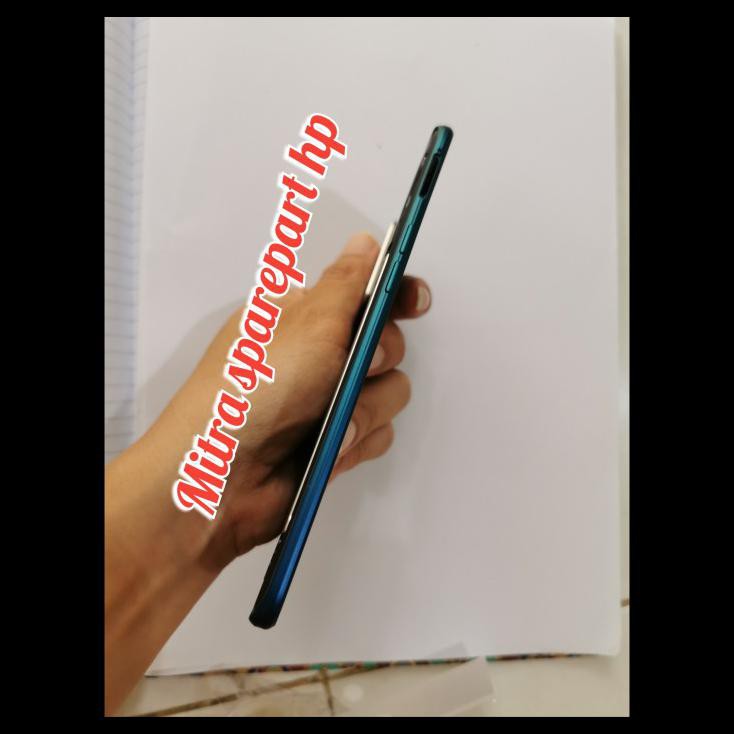 GRATIS ONGKIR BEZEL RANGKA TUTUP MESIN OPPO REALME 5 PRO ORIGINAL - HIJAU 