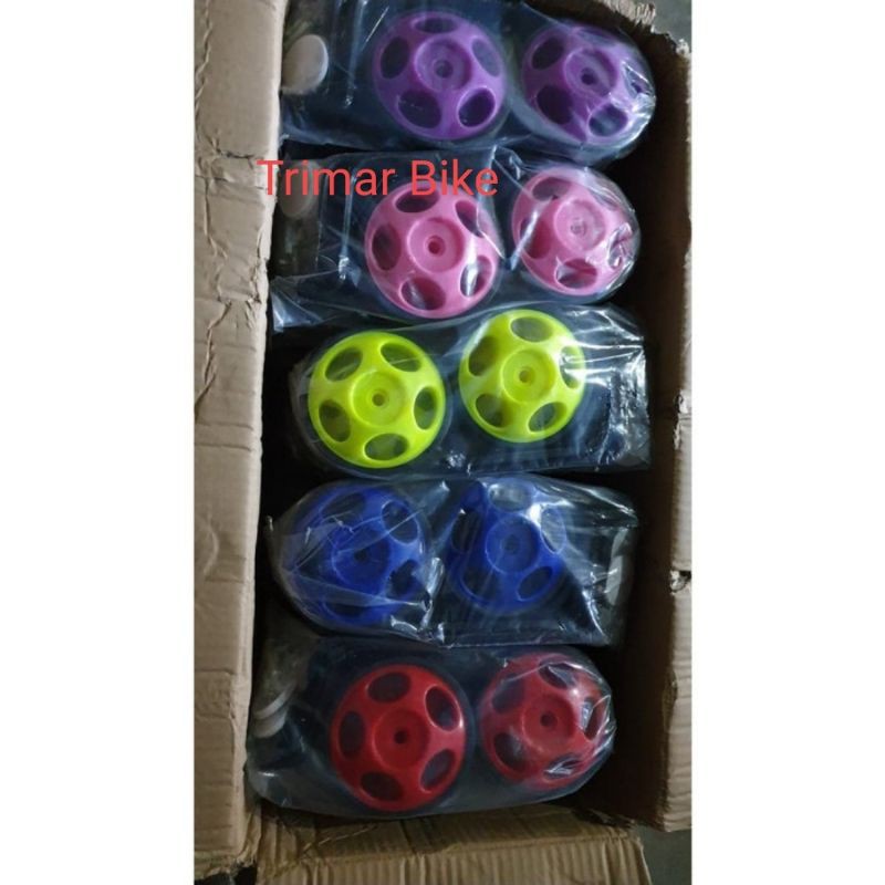 Roda Bantu sepeda Roda samping sepeda anak Karet ukuran 12 - 16
