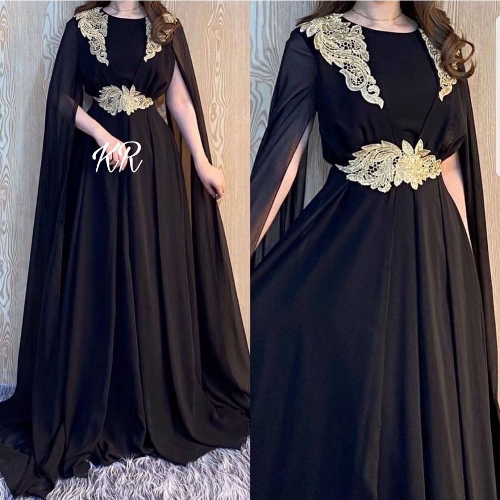 PCS MAXY TAPASYA FASHION PAKAIAN WANITA DRESS GAMIS MAXI BORDIR KR ADA VIDEO REVIEW ASLI PRODUK 2 UKURAN L DAN XXL