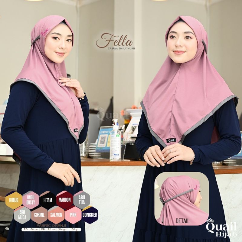 FELLA HIJAB TALI ORI BY QUAIL HIJAB
