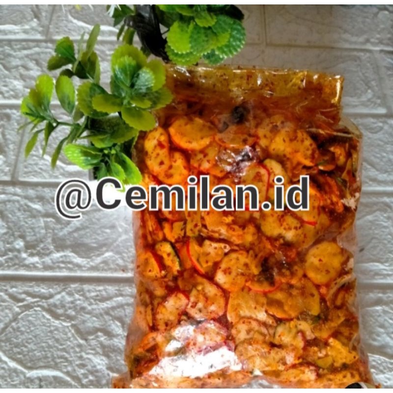 

Sebring kerupuk bawang bantat daun jeruk isi 500gram