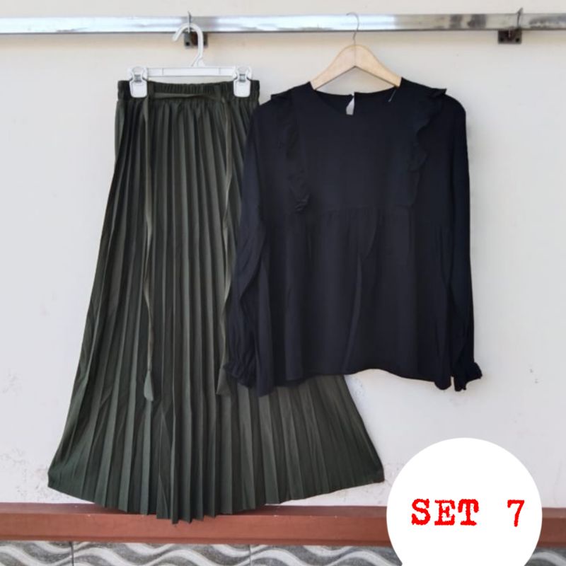 3 IN 1 REALPICK BLOUSE COTTON RAYON POLOS ORI+ROK PLISKIT PREMIUM