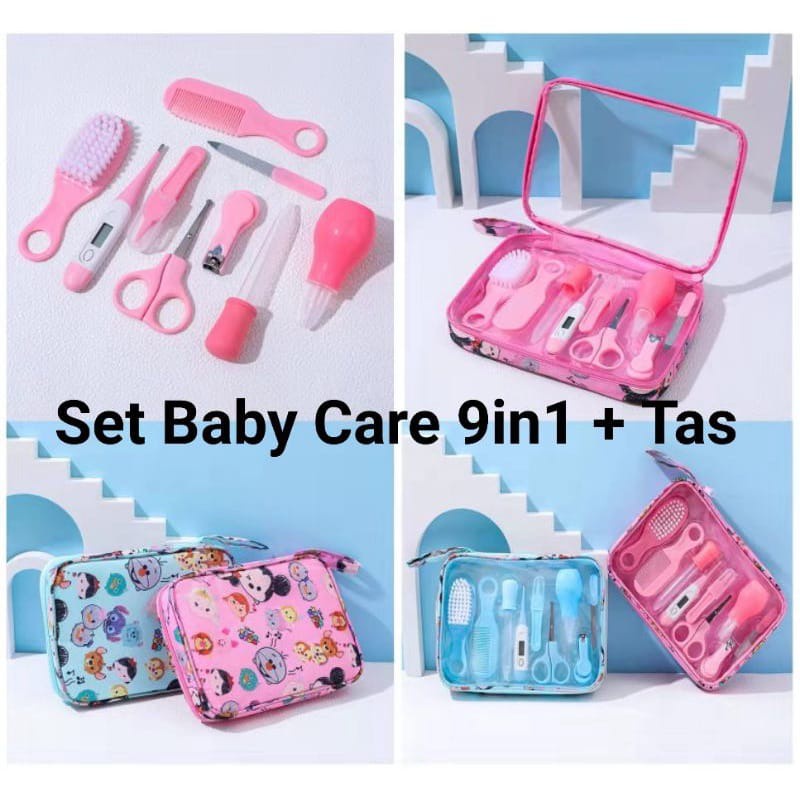 Baby care set impor 9 in 1