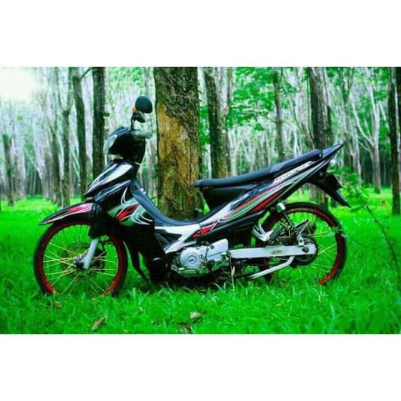 Striping sticker variasi jupiter Z tahun 2006-2009 spark