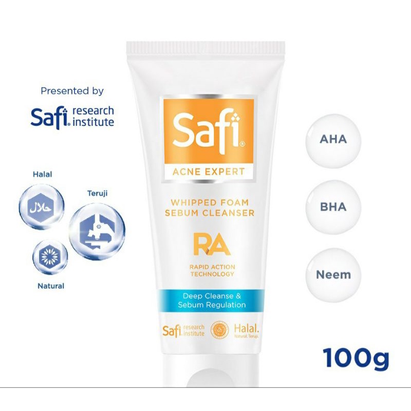 Safi Acne Expert Whipped Foam Sebum Cleanser