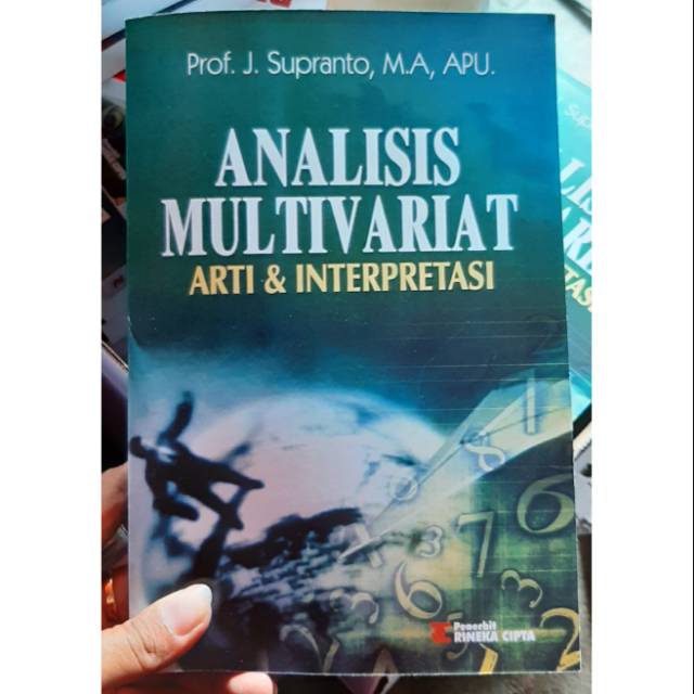 Analisis Multivariat Arti Dan Interpretasi By Supranto Shopee Indonesia