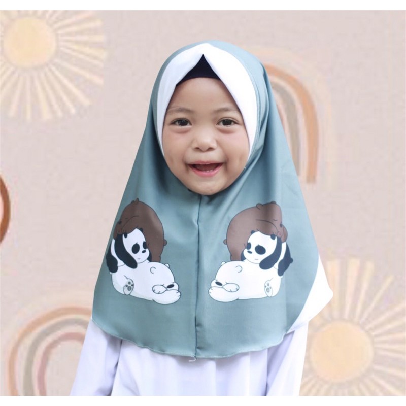 hijab instant motif we ware bear