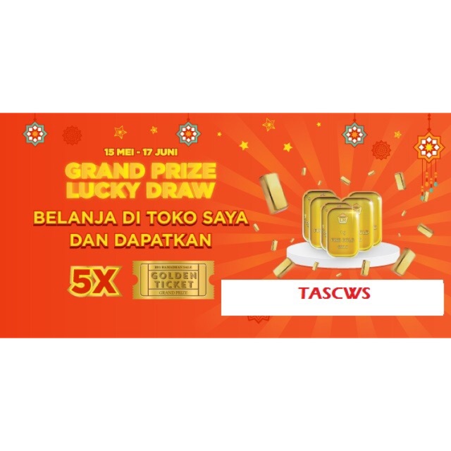 Golden Ticket Shopee Indonesia