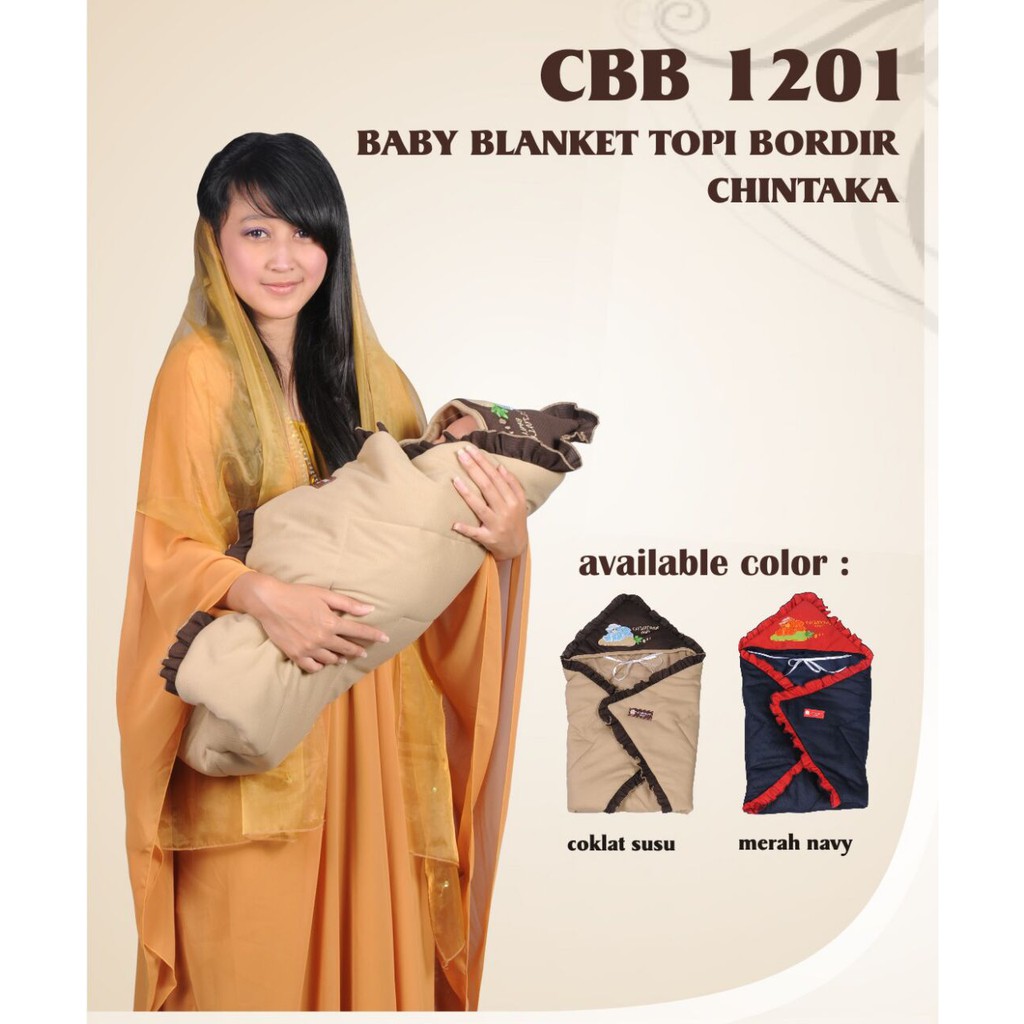 CINTAKA Baby Blanket Topi Bordir CBB-1201