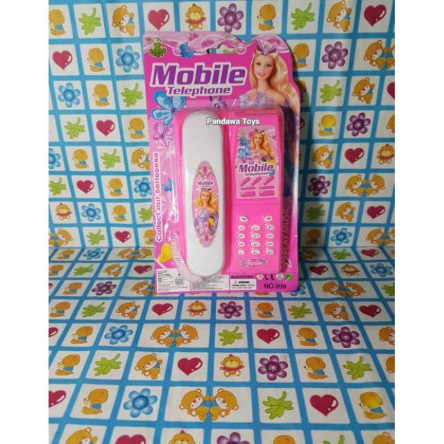Telepon Barbie/ Mainan Anak/ Hadiah Ulang Tahun