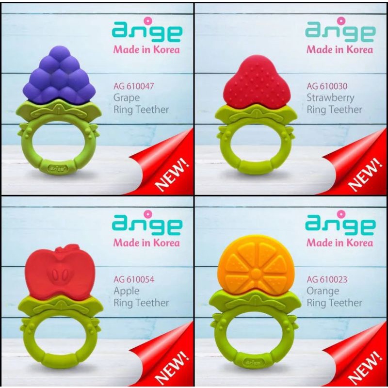 ANGE FRUIT RING TEETHER ANGE
