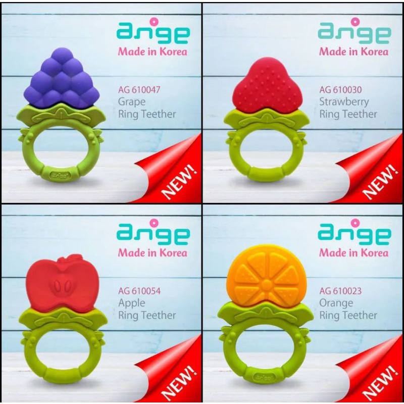 ANGE FRUIT RING TEETHER ANGE