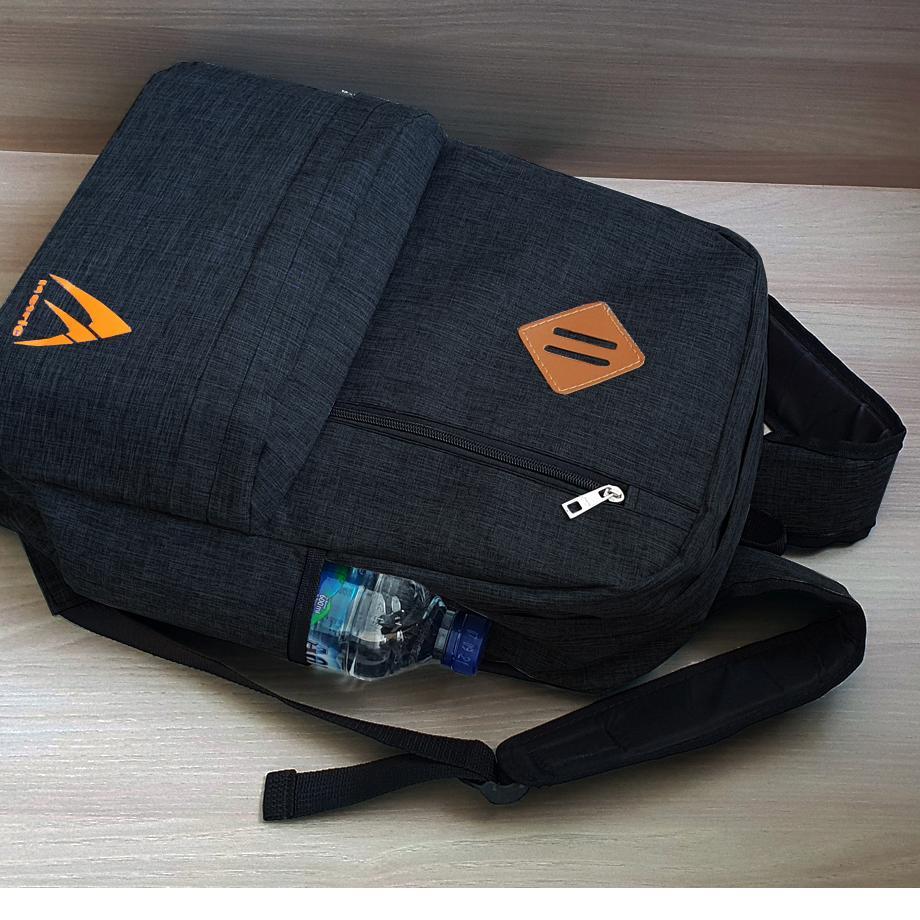 Kekinian - 9.9 Shopee Super Gratis  Ransel Distro Metric DM300 Tas Pria Wanita Backpack Sekolah Tas 