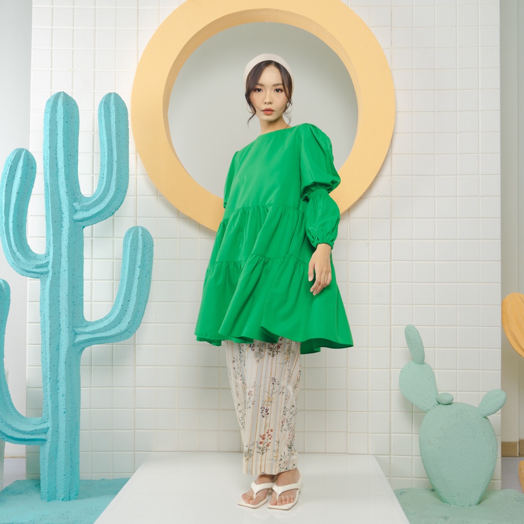 HijabChic Frita Fern Green Top